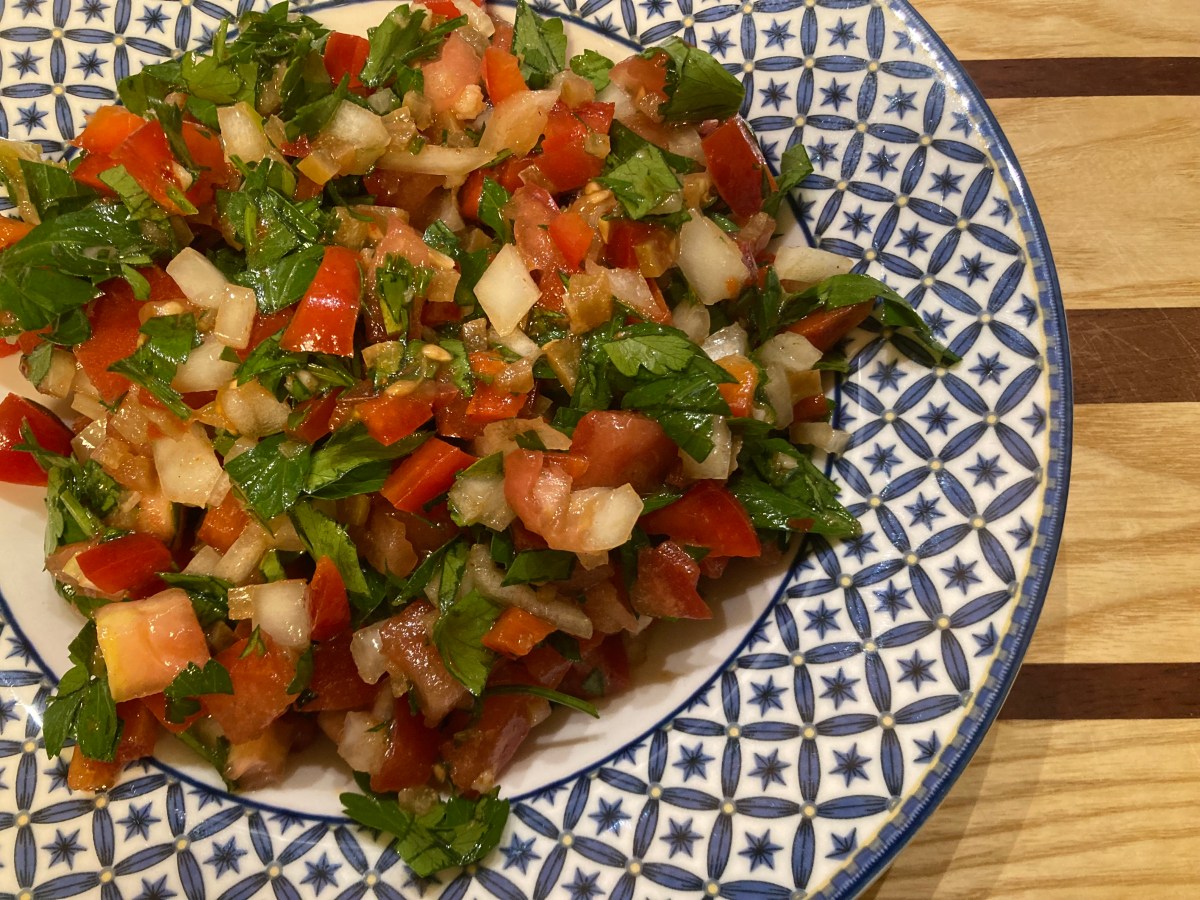 Moroccan Tomato Salad with Preserved&nbsp;Lemon
