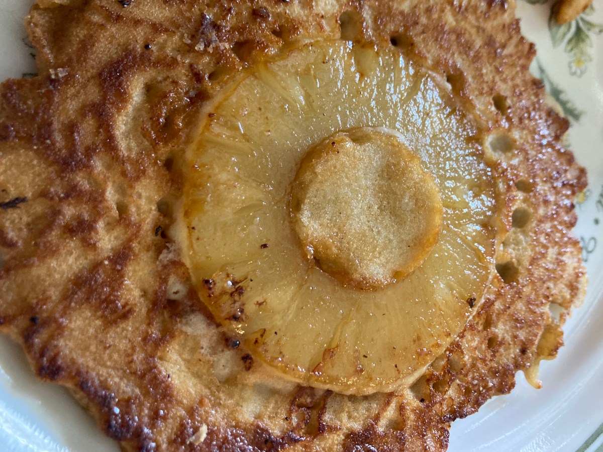Tropical Pineapple Pancakes
