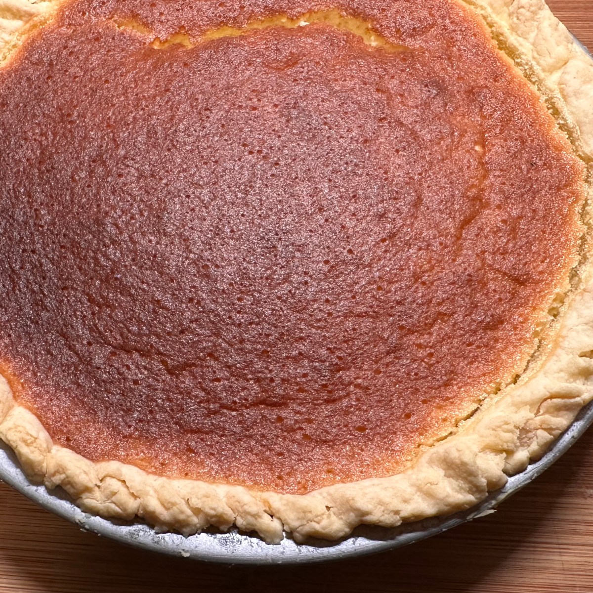 Lemon Sponge Pie