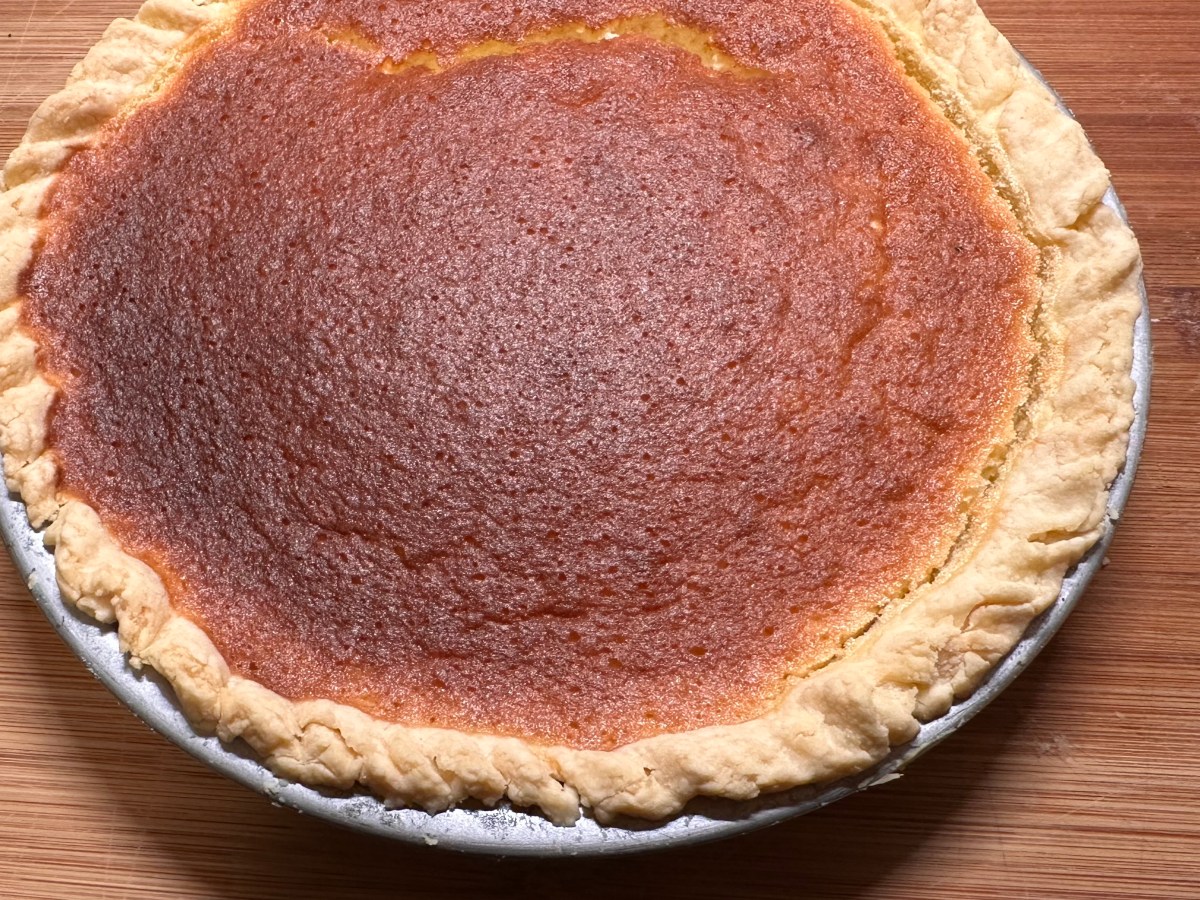Lemon Sponge Pie