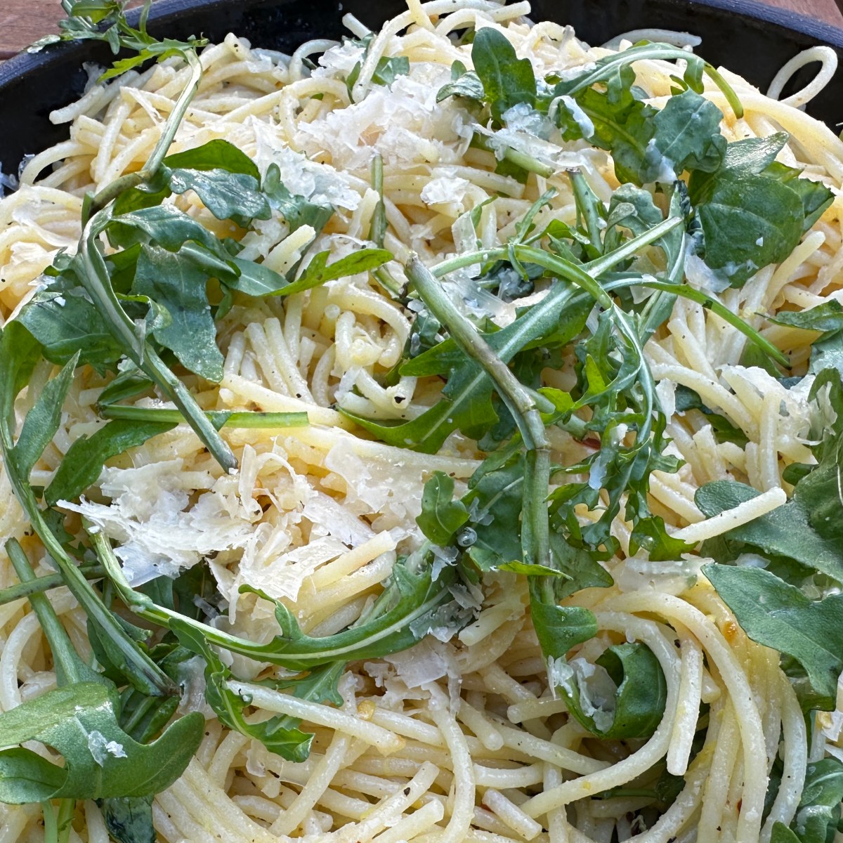 Spaghetti with Lemon and&nbsp;Arugula